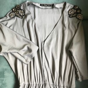 Zara Embellished Tunic or classy mini.